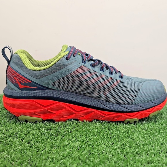 Hoka One One Challenger ATR 5 Shoes Mens 7 2E Wide Thyme/ Fiesta Active Sneakers main image 7